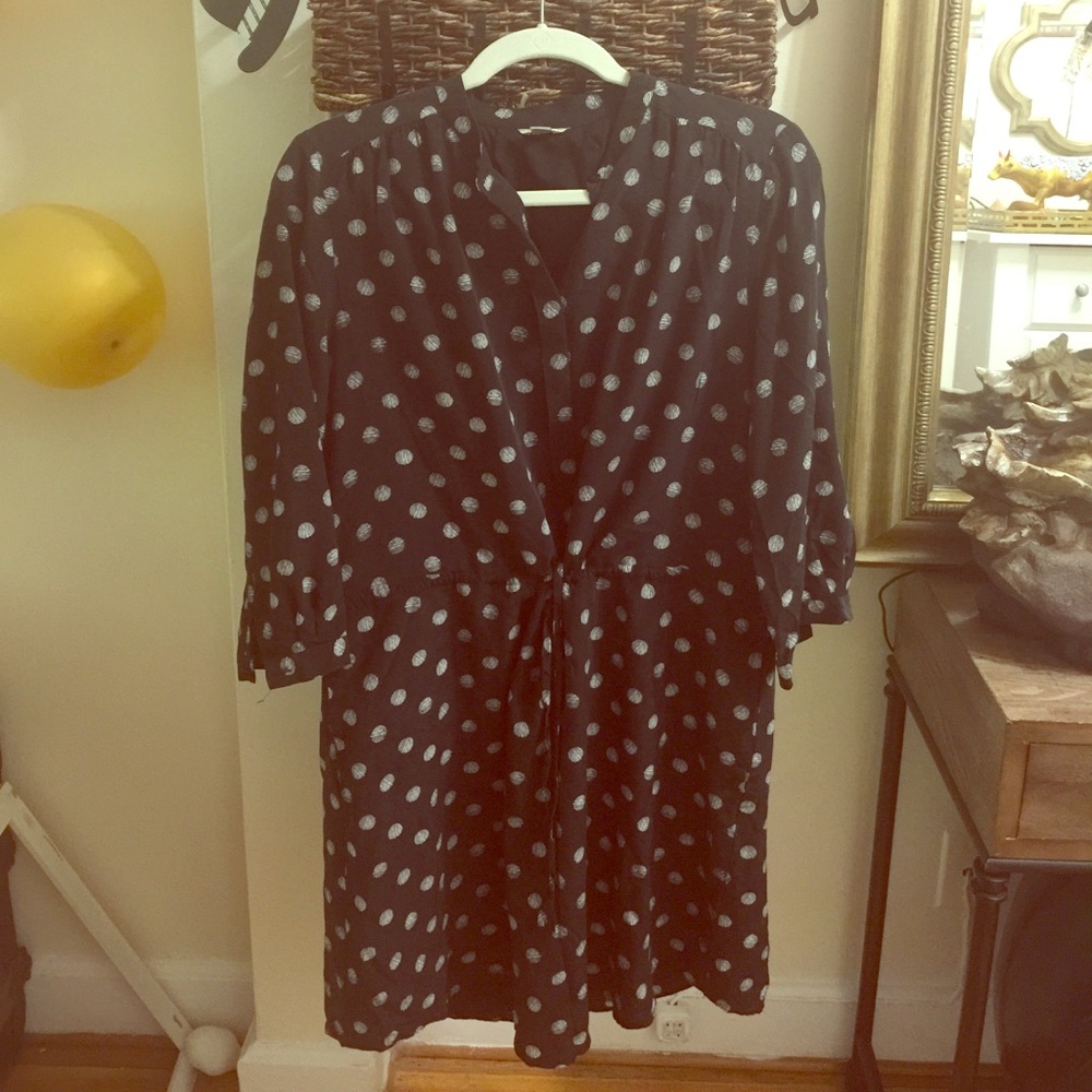 Fossil 100% silk dress