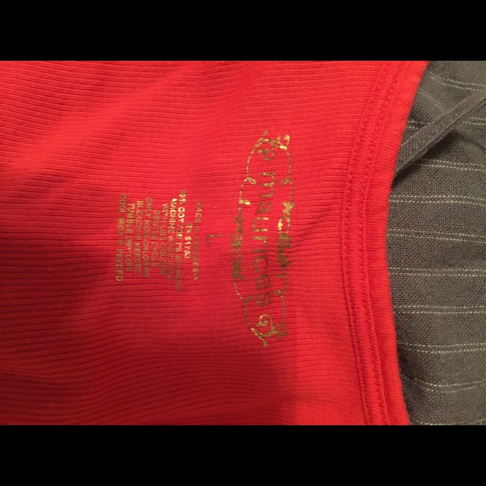Red Tank Top - Picture 2 of 2