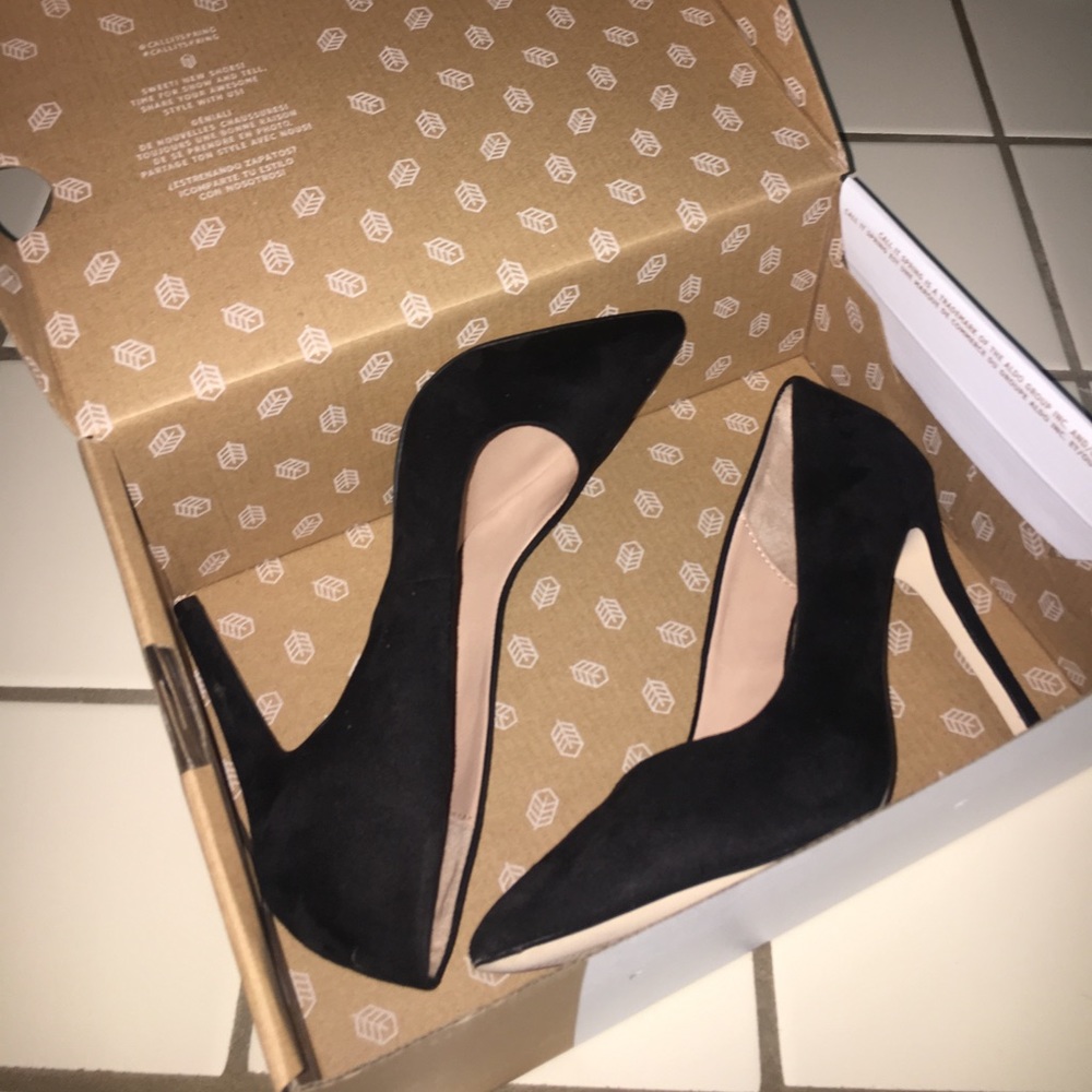 Black heels