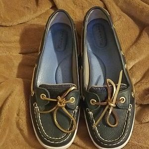 SPERRY TOP-SIDER Blue sparkles