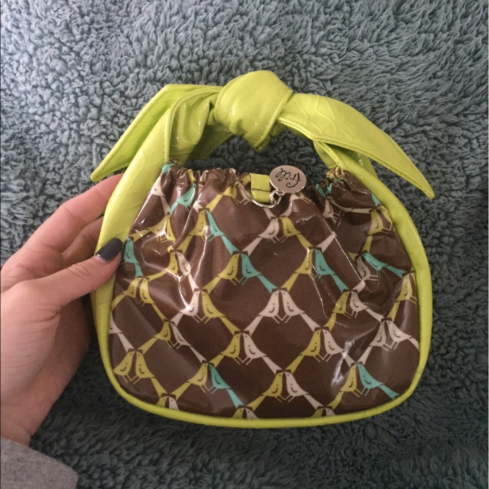 Vera Bradley "frill" mini purse