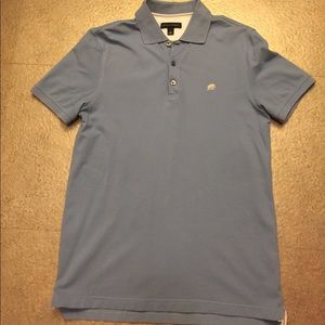 3 Banana Republic Polos, red, blue and green.