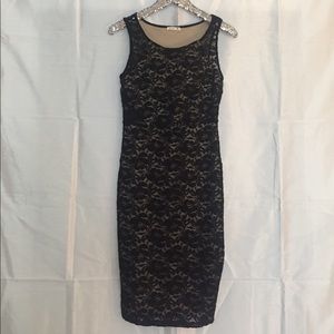 Soprano Black Lace For Fitting Dress