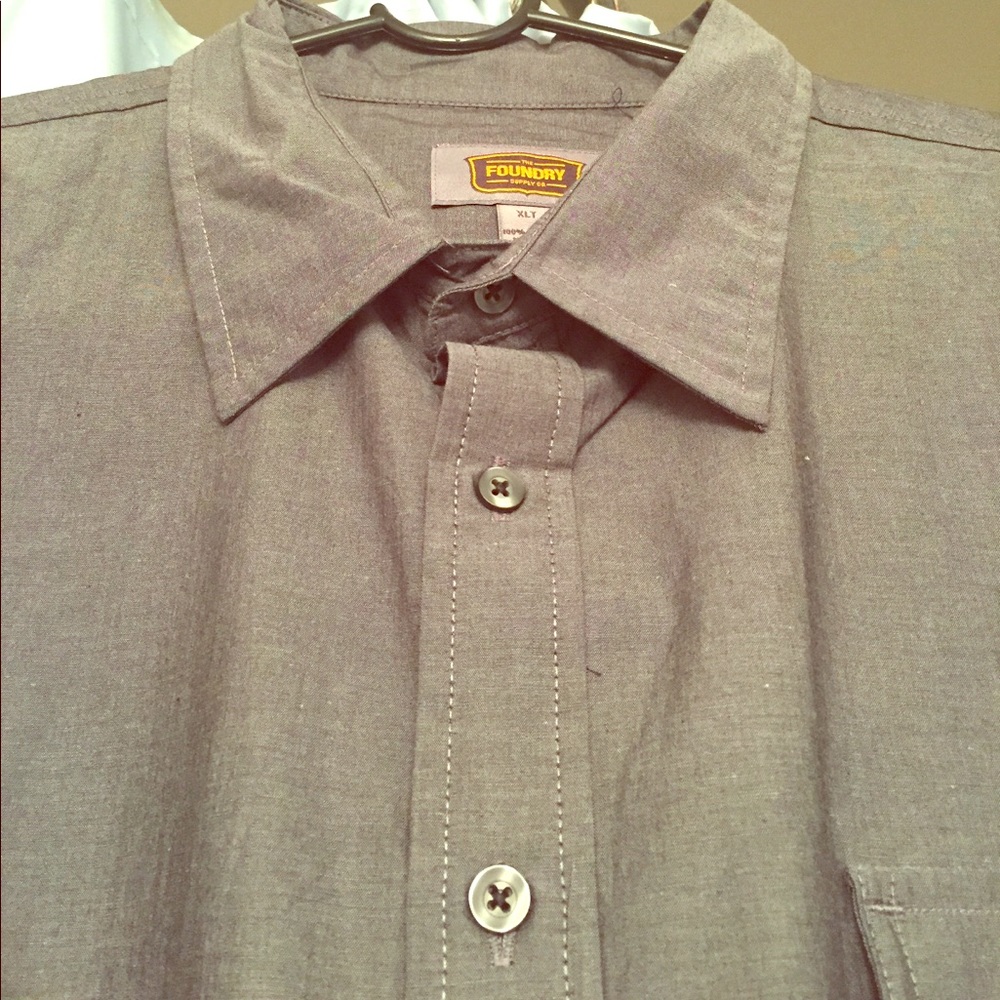 Tailored men's shirt- Grey *brandnew*