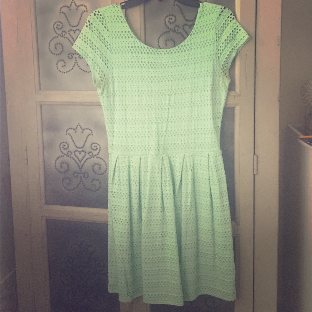 Mint dress