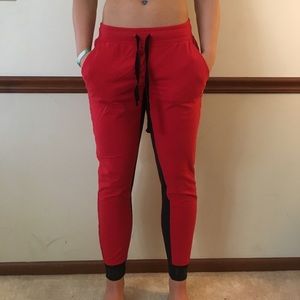 Pink joggers