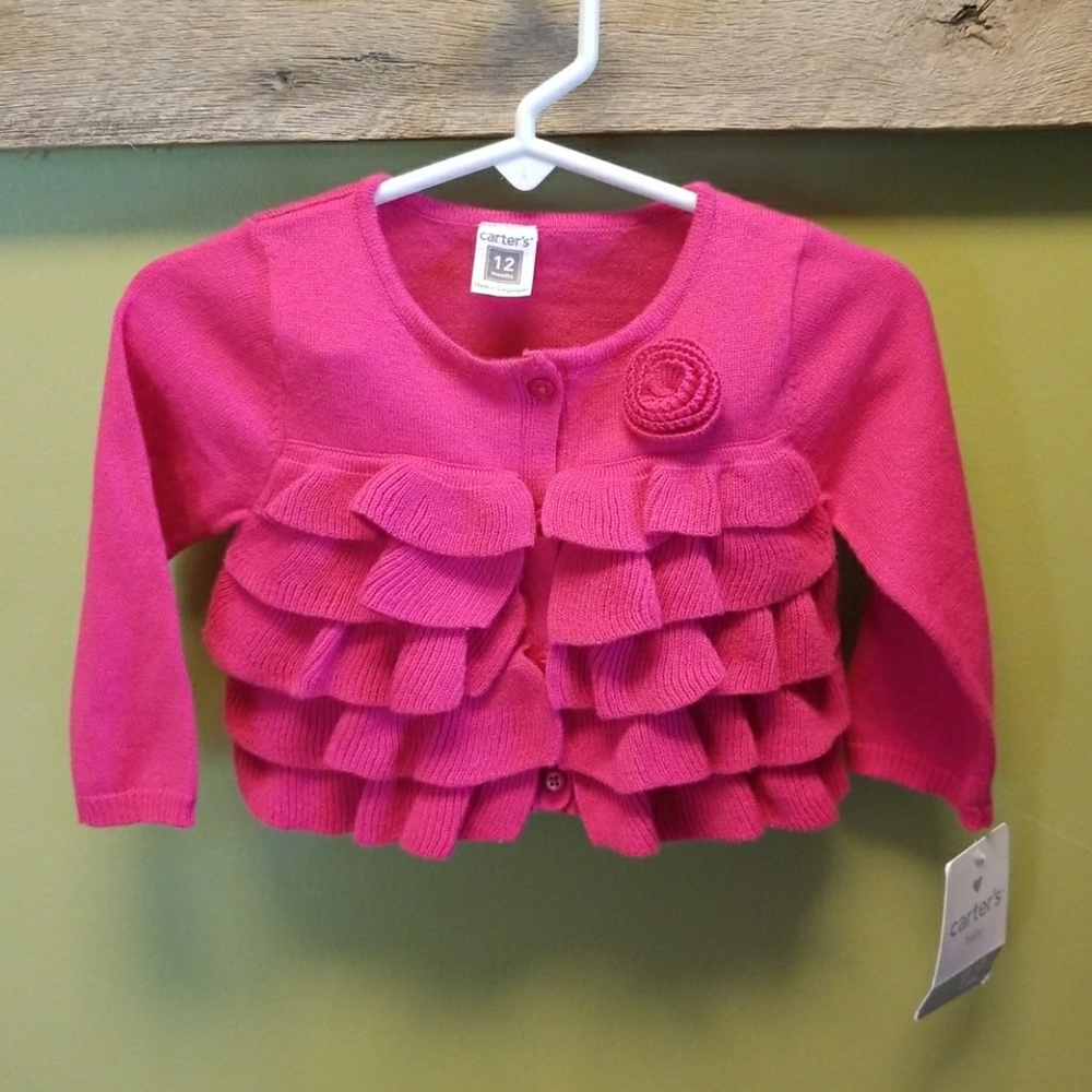 Long sleeve cardigan sweater