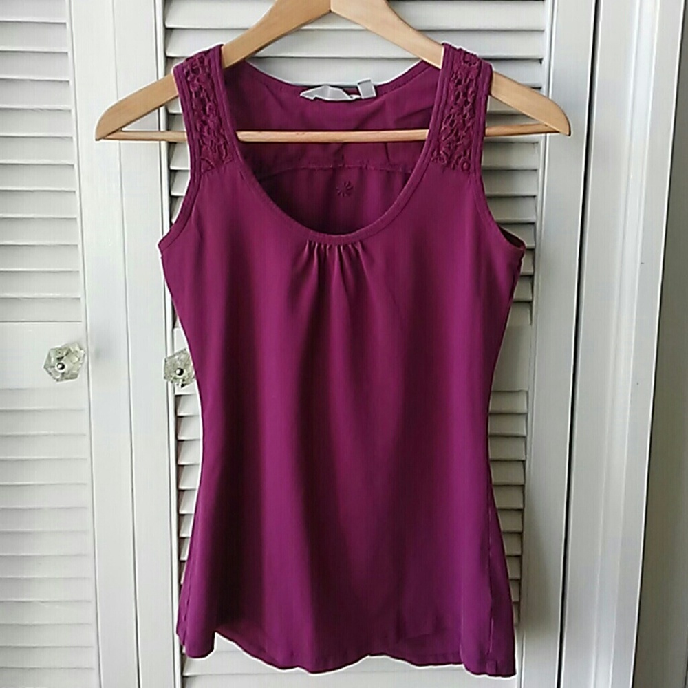 Athleta Crochet Top