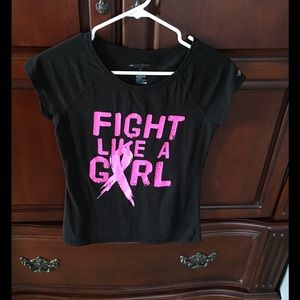 Fight Like A Gril Tee