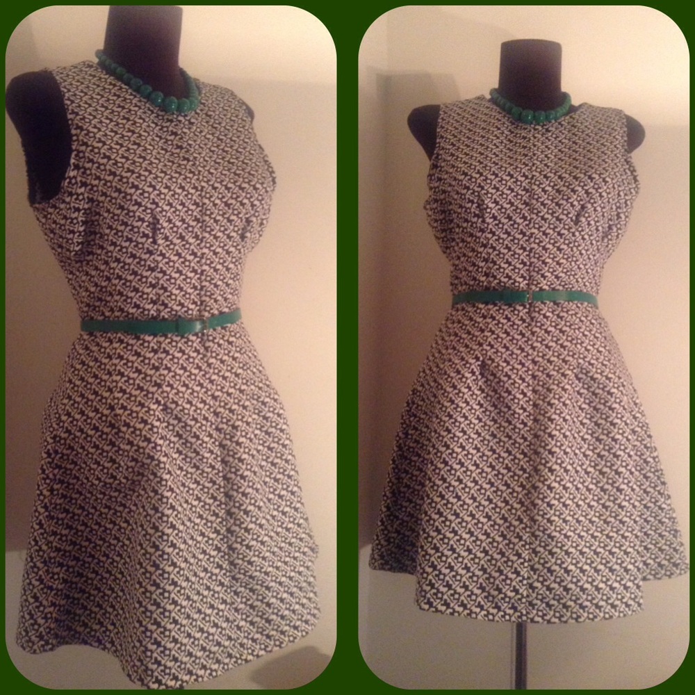 🔷BLACK & WHITE DRESS  by Sans Souci