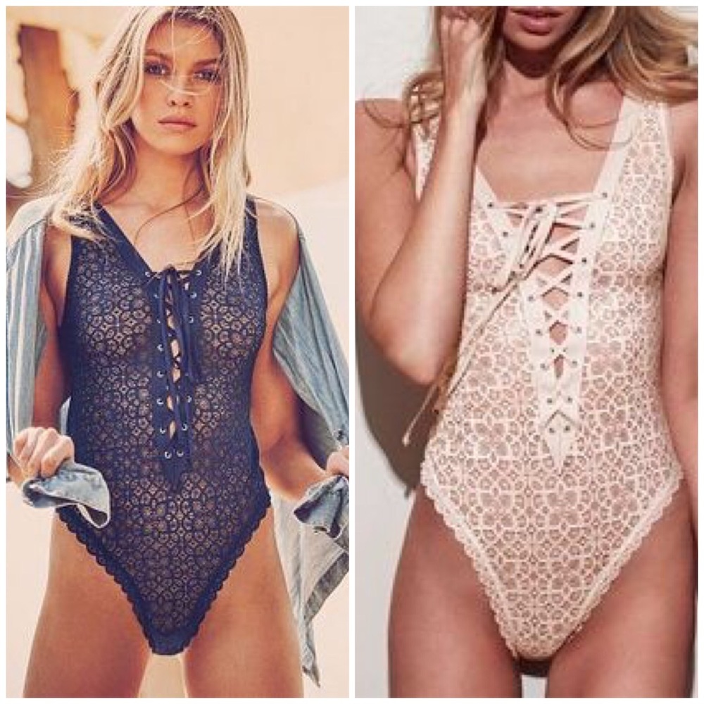 Victoria's Secret Ruby Wine Lace Corset Teddy - Picture 3 of 5