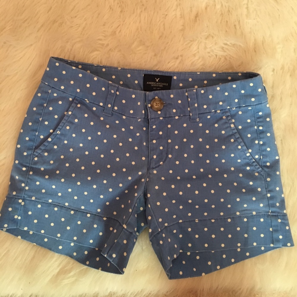 American eagle outfitters shorts RARE POLKA DOT