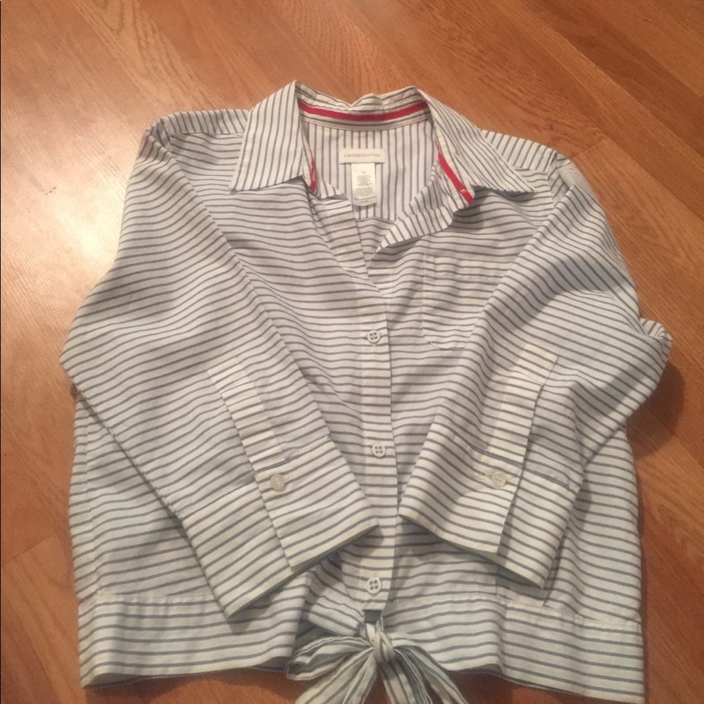 stripe blouse