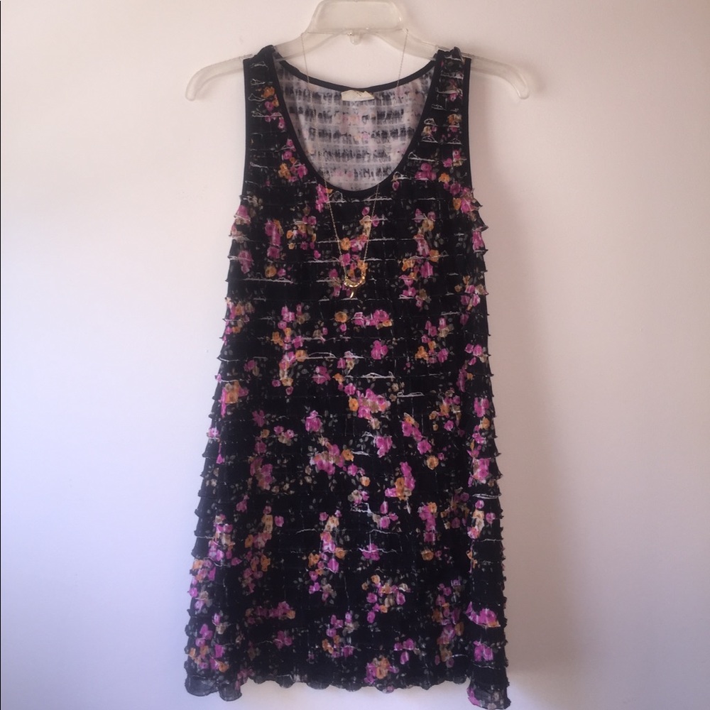 Free People Floral Tank
