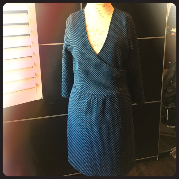 Fabulous boutique dress w 3/4 sleeves & pockets - Picture 1 of 6