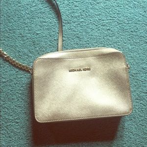 Gold Michael Kors cross body