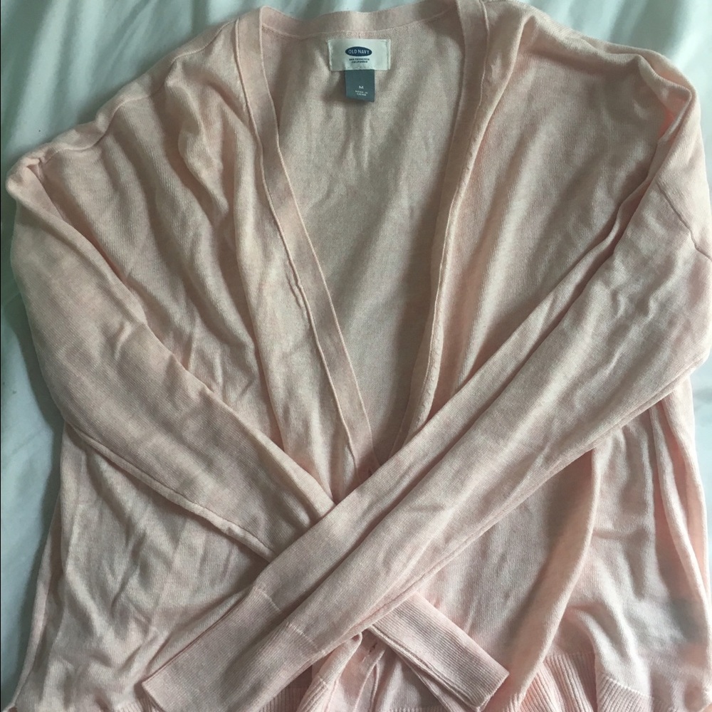 NWOT Soft Pink Cardigan