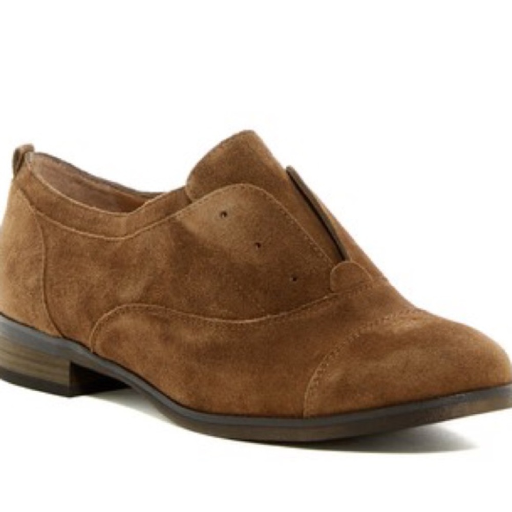 Franco Sarto Womens Loafers Slip On Suede Size 8