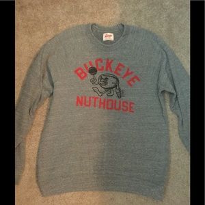 Homage Ohio State basketball tri-blend sweatshirt