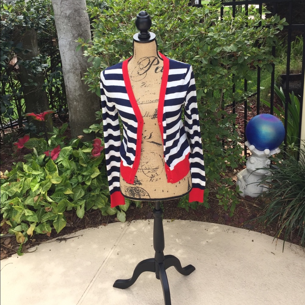 💙❤️🇺🇸cardigan ....Cool 4th of July evening...