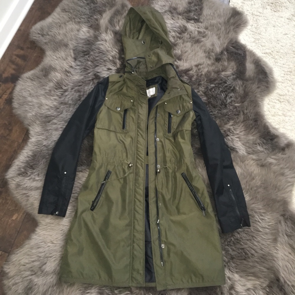 Laundry by Shelli Segal Color-block Trench Coat