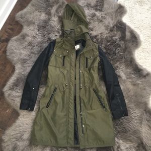 Laundry by Shelli Segal Color-block Trench Coat