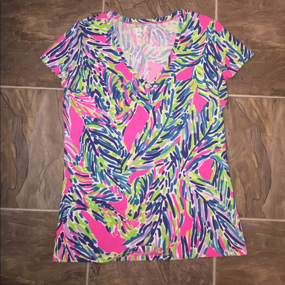 Lilly Pulitzer V-Neck Sz Small