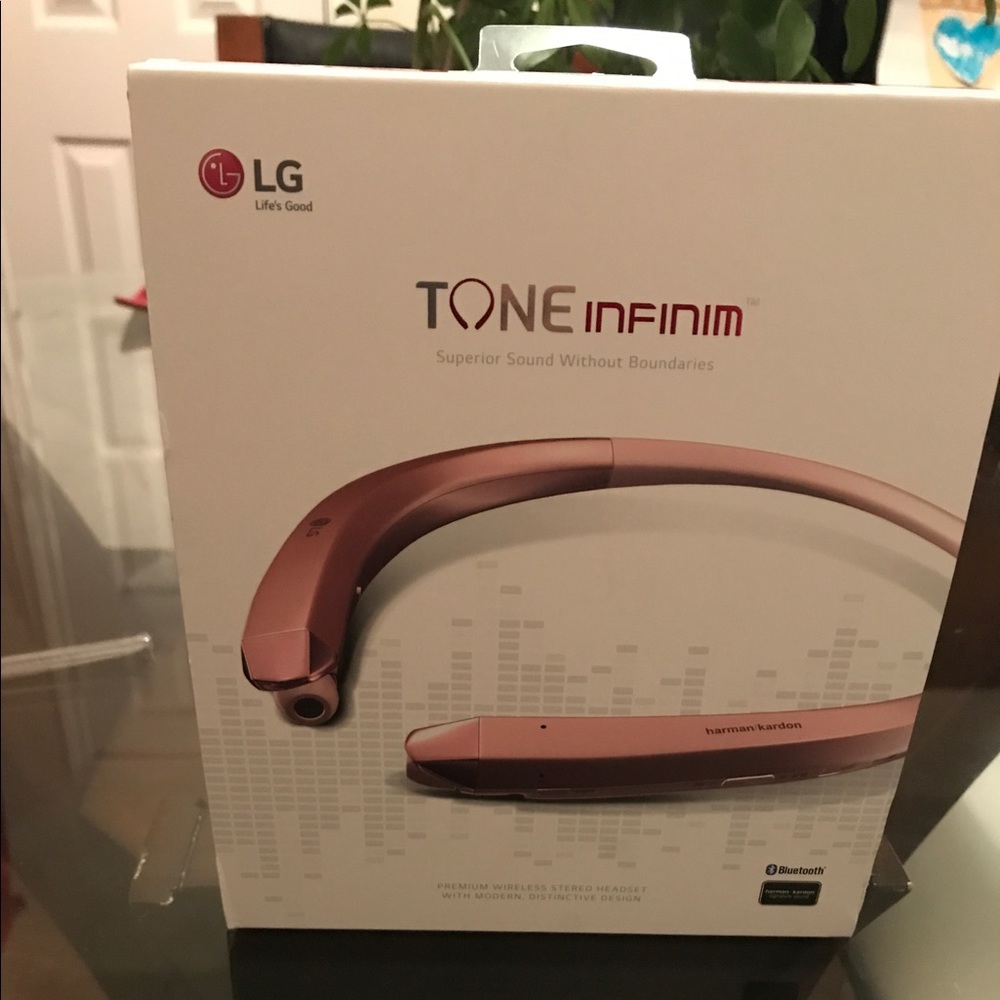 LG Tone infinim hbs-910/rose gold