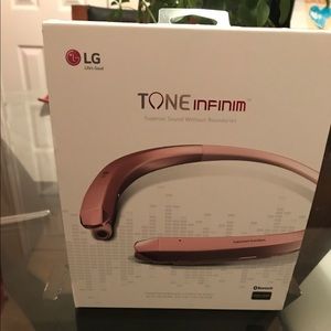 LG Tone infinim hbs-910/rose gold