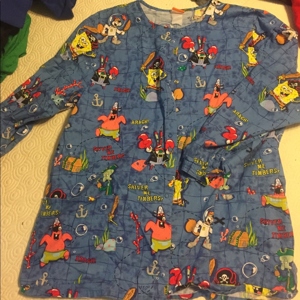 Scrub jacket