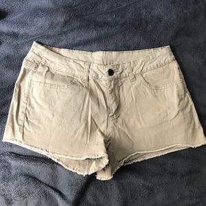 Tan shorts