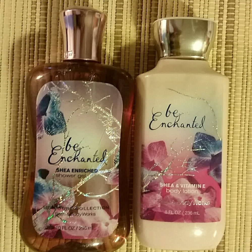 Bath & Body Works be enchanted gel & lotion