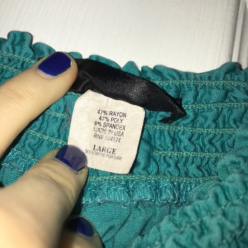 Turquoise Romper - Picture 3 of 6
