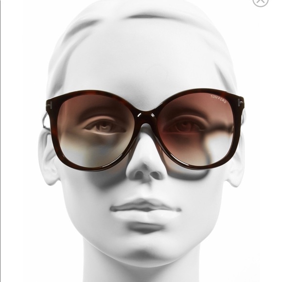 Tom Ford Alicia Sunglasses in Havana - Picture 3 of 3