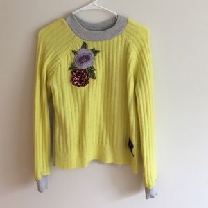 Yellow sweater