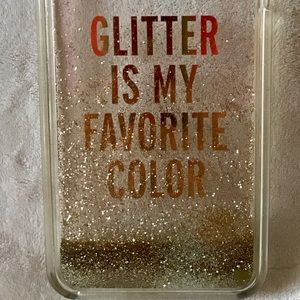 iPhone 7 Plus Kate Spade glitter case