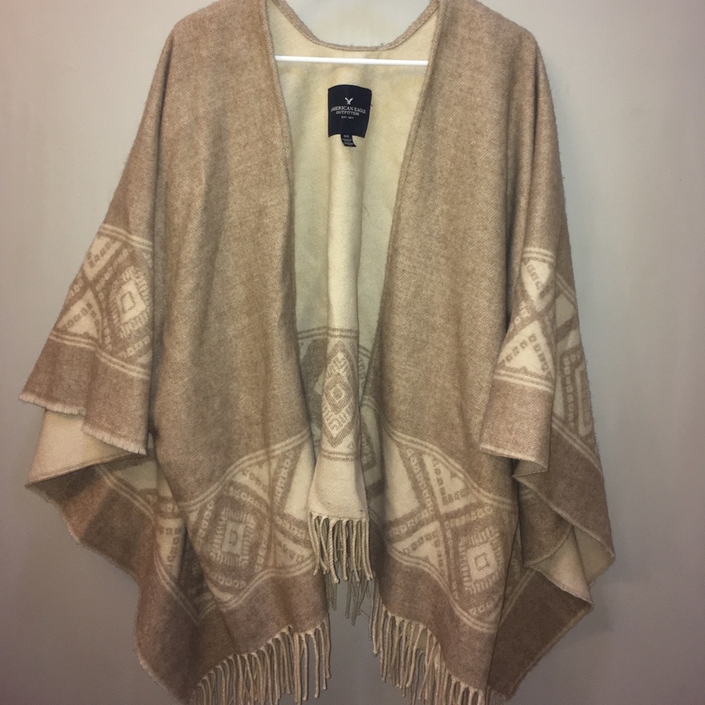 American Eagle Poncho