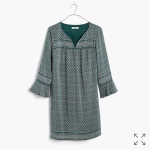 Madewell Starland Bell-Sleeve dress
