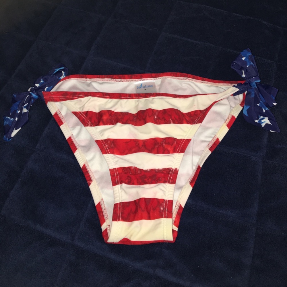 American Flag Bikini Bottoms