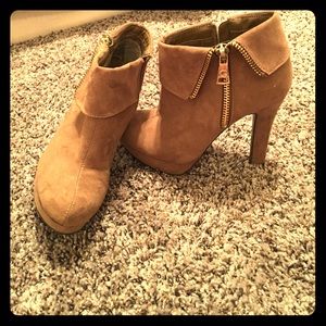 G by Guess suede booties