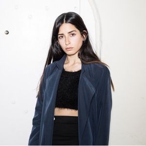 NWT American Apparel Dylan Trench Missing Tie Belt