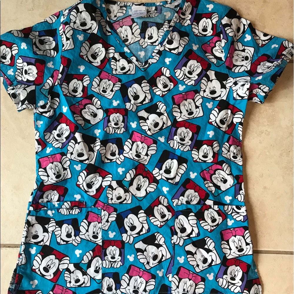 Mickey Mouse Disney scrub top
