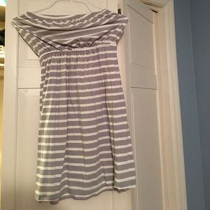 Strapless summer dress