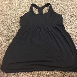 Black Lululemon Workout Top