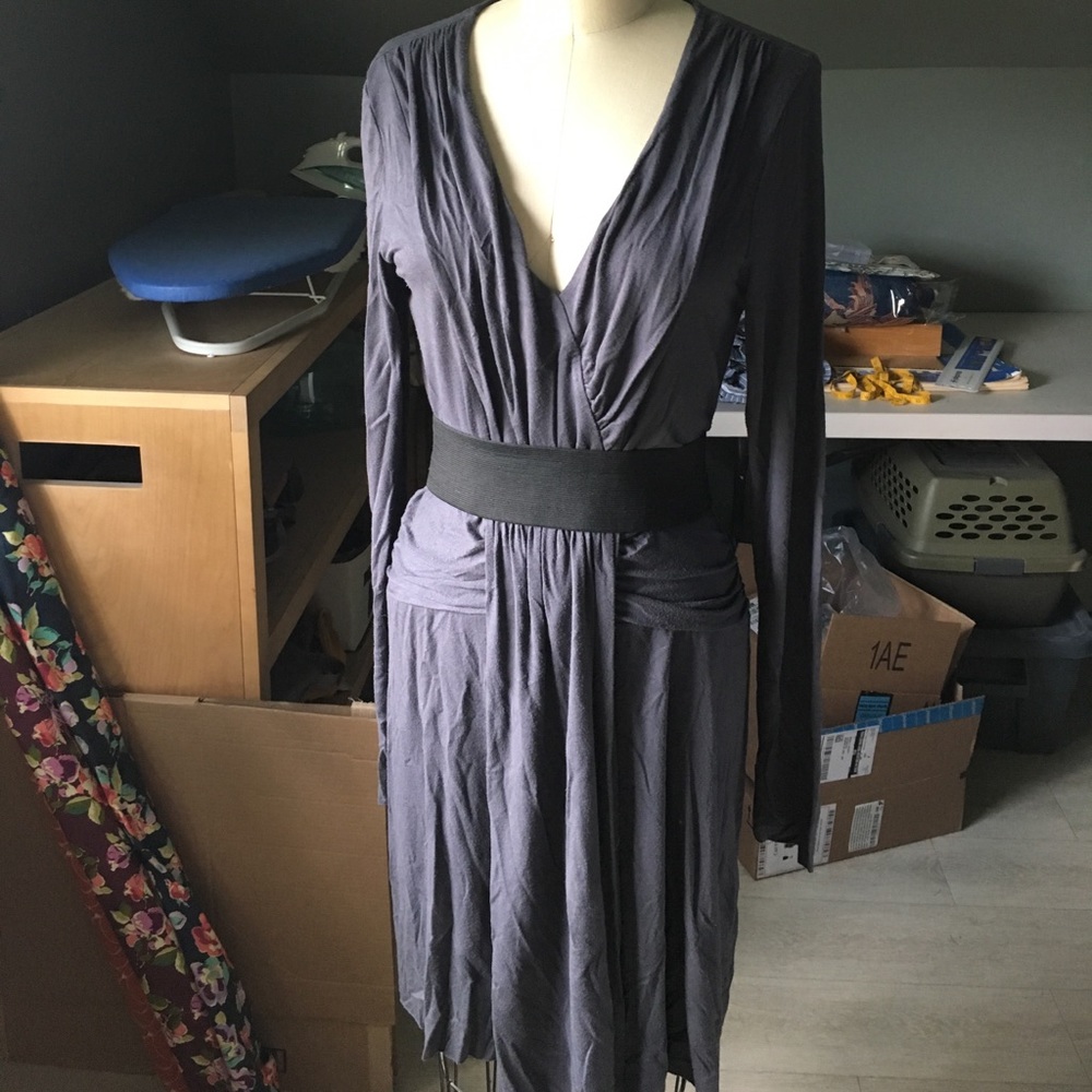 Beautiful draped knit dress