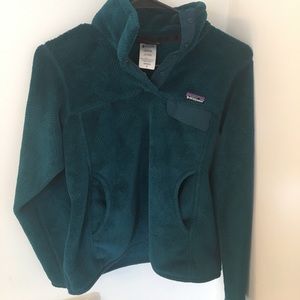 Patagonia fleece - green size small