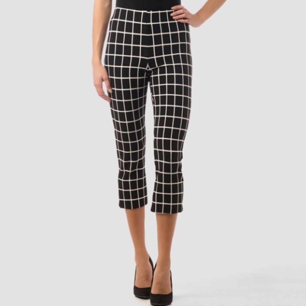 Joseph Ribkoff patterned Capri pants