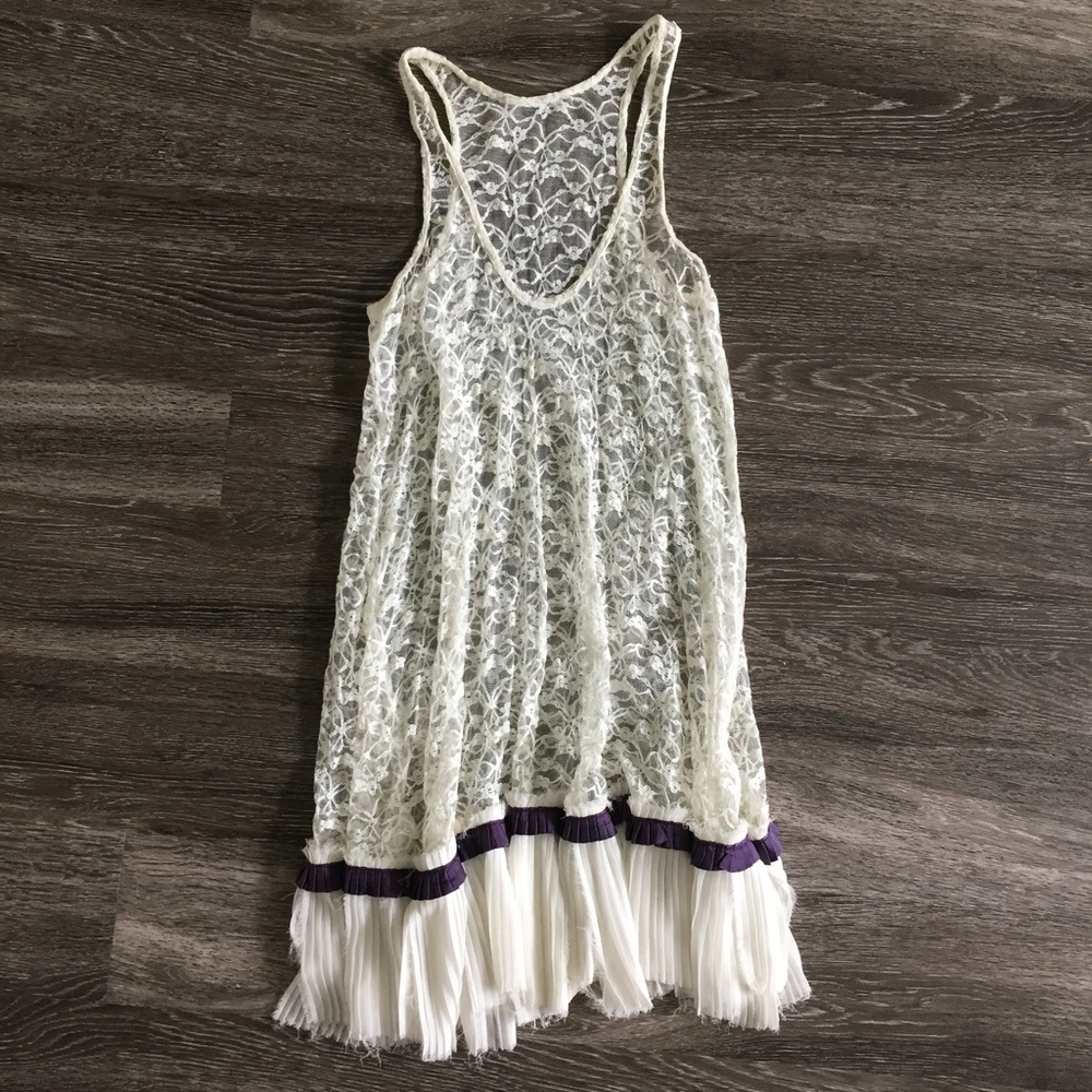 Free People boho lace dress
