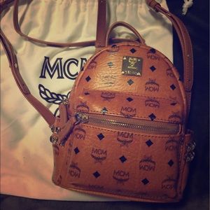 MCM mini backpack