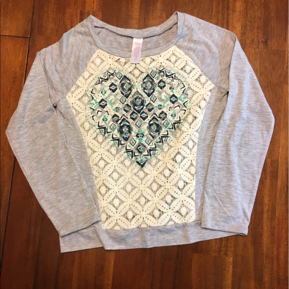 Justice long sleeve top